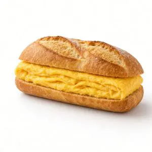 Bocadillo de tortilla francesa